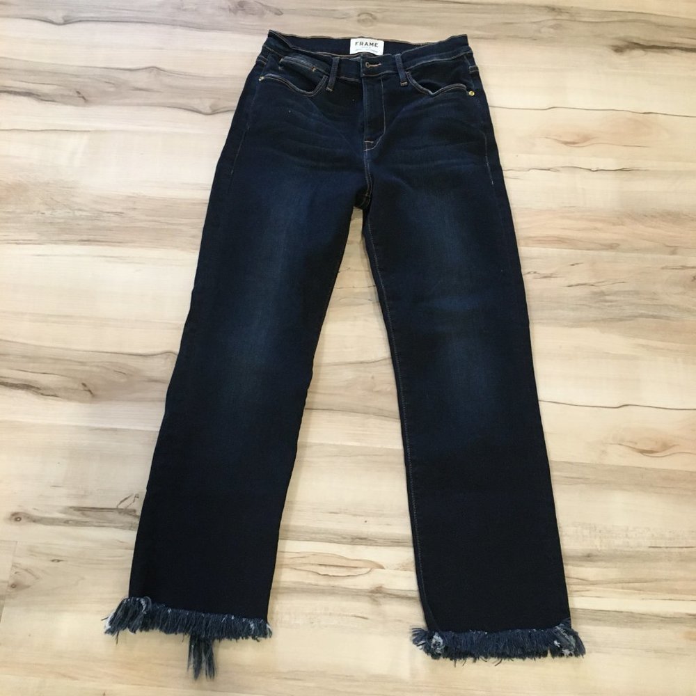 Frame Denim Pine Knoll Crop Jeans Size 26